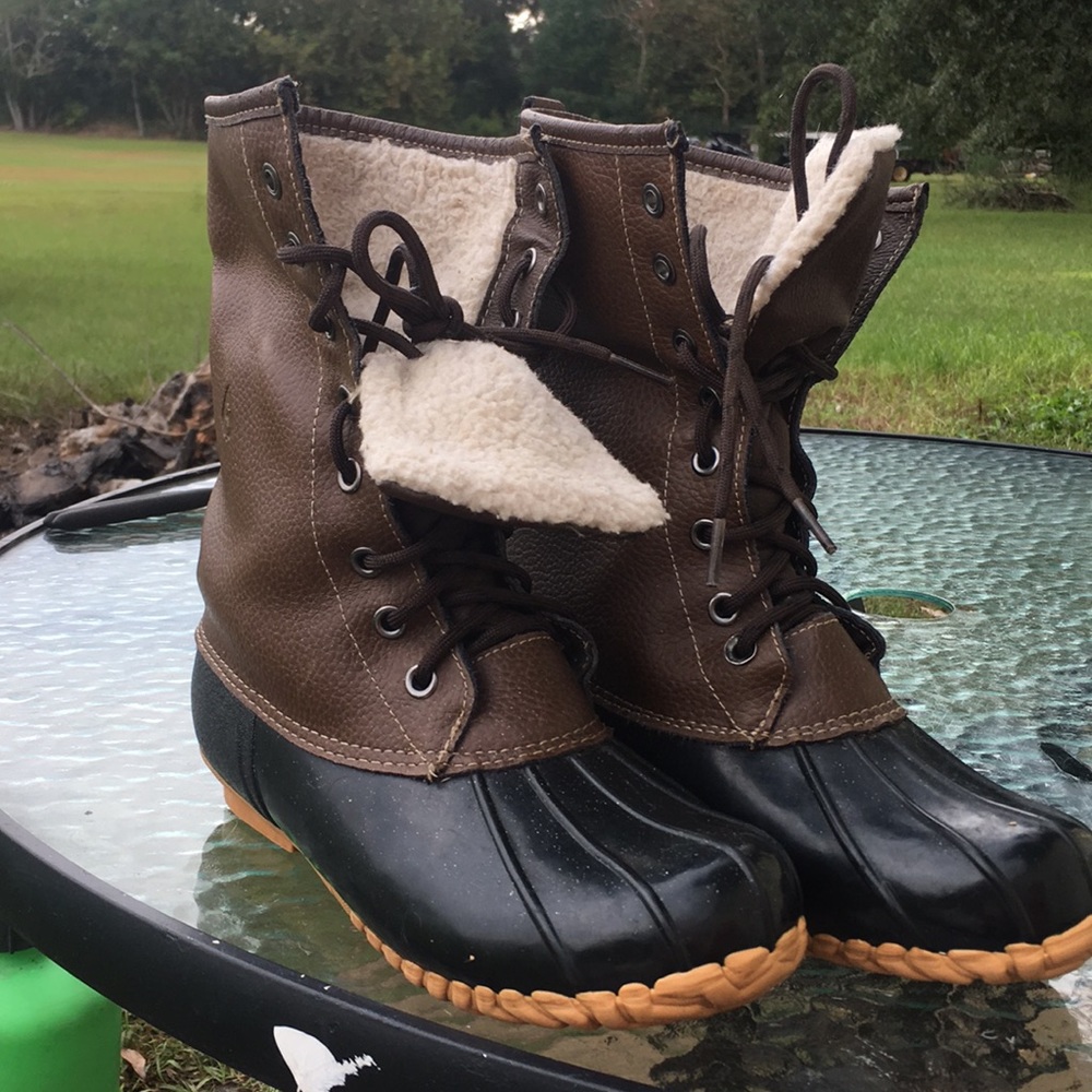 Sporto women’s fur duck boots